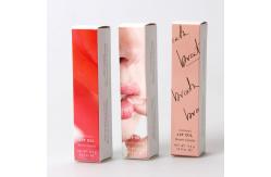 China Custom Printing Folding Paper Cosmetic Packaging Box For Lipstick supplier