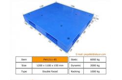 China Blue Stackable Plastic Pallet With Minimum Order Quantity Of 450pcs supplier