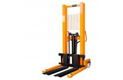 China 1.6m - 3m Manual Pallet Stacker Hand Forklift Hydraulic Pallet Trunk supplier
