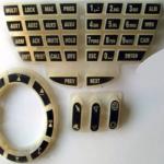Laser Engraving 2D Or 3D Drawings Custom Silicone Rubber Keypads
