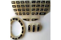 China Laser Engraving 2D Or 3D Drawings Custom Silicone Rubber Keypads supplier