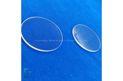 China Customized Circular Quartz Plate Transparent Glass Sheet High Temperature Resistant supplier