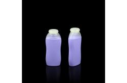 China 250ml Coconut Oil Shampoo White Bottle PE Body Wash Dispenser Bottles supplier