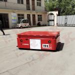 Cargo Handling Trackless Transfer Trolley Electric With Pu Wheel Motor Power 6kw for sale
