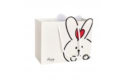 China Printed Paper E Commerce Bags Packaging Twist Handle Matt Lamination supplier