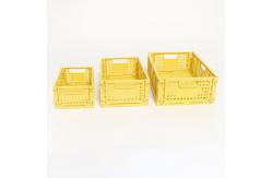 China Multifunctional Kitchen Collapsible Stackable Storage Bins Durable PP Plastic supplier