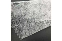 China Non Woven Double Side Adhesive Interlining For Fabric Lamination supplier