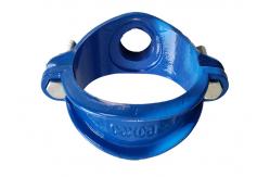 China 1.6mpa BSP NPT Cast Iron Pipe Fittings Saddle Clamp supplier