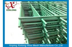 China High Tensile Double Wire Fence , Double Loop Wire Fencing Nice Appearance supplier