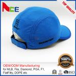 Branded Adjustable Golf Hats / High Crown Golf Hats Polyester Foam Front