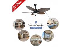 China Home Office 2- 1stshine Classical Style Electric Ceiling Fan with Lamp supplier