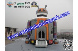 China Multi Function Massive Inflatable Robot Game Bouncer Combo For Adult /  Kids supplier