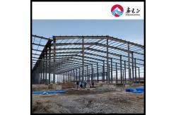 China Customized Construction Prefabricated Steel Structure Workshop With Fire Proof Panel supplier