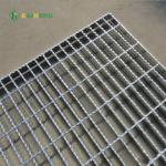 Silver White Antiskid Serrated Metal Grating Ladder Walkway Mesh for sale