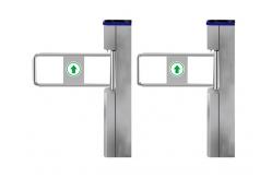 China RS485 LED Indicator 900mm Lane SS304 Swing Arm Barrier supplier