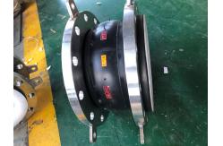 China Pn16pn10 Carbon Steel Flange Compensator Rubber Expansion Joint with Epoxy Rubber Sphere supplier