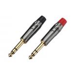 Stereo Audio Cable Connectors Environmentally Friendly ZL604 , 1 4 Trs Connector for sale