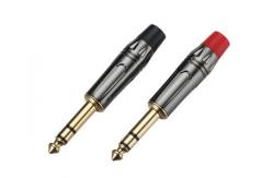 China Stereo Audio Cable Connectors Environmentally Friendly ZL604 , 1 4 Trs Connector supplier