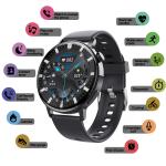 1.32Inch Round Screen Bluetooth Sports Smart Watch Digital Glucose Meter Heart Rate for sale
