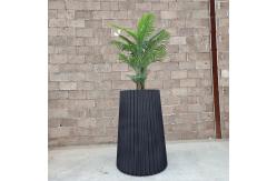 China Revamp Your Plant Display With Durable Fiber Clay Planter Collection supplier
