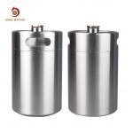 4 Litre Double Wall Insulated Mini Keg , 304 Stainless Steel Beer Keg for sale