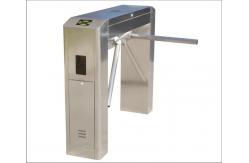 China Access Control Swing Barrier Gate , Turnstile Security Systems 304 Stainless Steel supplier