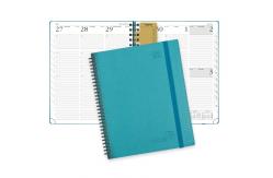 China Wirebound Soft Cover Academic Planner Vertical Layout Weekly Overview supplier