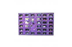 China Credit Card Operated Vending Locker With Touch Screen Transparent Doors supplier