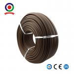 TUV EN50618 1500V XLPE PV Solar Cable 12AWG 4mm2 Customized Grey Brown for sale
