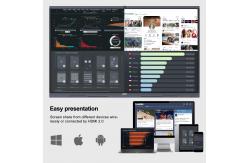 China H11D 86 Inch High End Office Interactive Panel Smartboard With 40 Touch Points supplier