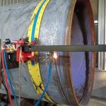 High Efficiency Crawling-Type CNC Pipe Intersection Cutting Machine for sale