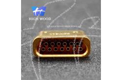 China J30J SERIES Glass Sintered Gas Sealed Rectangular Electrical Connector, J30JM1-13ZKS19 supplier