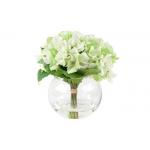 Realistic Hydrangeas Silk Fake Flowers Centerpieces 15cm 20cm for sale