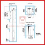 Durable Stainless Steel Home Passenger Home Elevator With Vvvf Machine Room