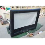 Inflatable Cinema Screen Black And White School  Inflatable Projector Movie Screen for sale