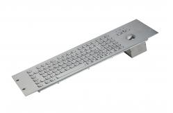 China All In One  Industrial Metal Keyboard With Trackball For All Os supplier