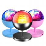 Rotating LED Disco Party Light Sound Activated Bluetooth Speaker for sale