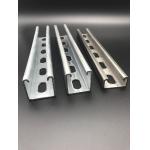 Metal Steel Slotted 1 58x1 58 3m 6m Unistrut Strut Channels for sale