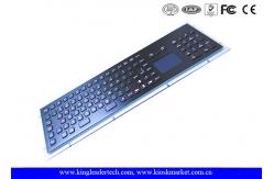 China Dust-proof IP65 Industrial Keyboard With Touchpad Stainless Steel With 103 Keys supplier