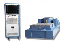 China Vertical Electrodynamic Shaker Table Vibration Test Machine With Horizontal Slip Table supplier