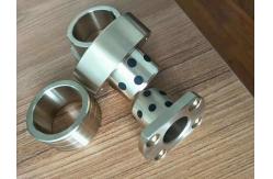 China Easy Installation Cast Bronze Bushings , Self Lube Aluminum Bronze Bearing supplier