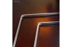China No Deformation Bendable Aluminium Spacer Bars For Double Glazing Shinning Surface supplier