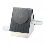 White And Gray Can Choose Fast Charge Wireless Charging Pad OEM LOGO Support for LOGO for sale