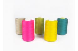 China Industrial Virgin Core 100% Spun Polyester Sewing Thread For Garment / Shoes supplier