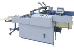 China PLC Film Industrial Laminating Machine With Automatic Sheeting And Jogger Delivery supplier