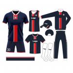 Quick Dry Polyster Custom Team Jersey Breathable Football Jersey For Man for sale