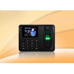 2.8 Inch Screen Fingerprint Attendance Machine Support Office Excel Software for sale