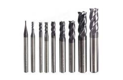 China 1 Inch Precision Custom Square End Mill 55 Hrc 65 Hrc Milling Tools supplier