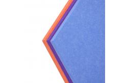 China PET Sound Absorbing Hexagon Acoustic Panels For Home Office Classroom Wall supplier