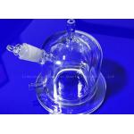 Quartz Bell Jar Quartz Glass Vacuum Bell Jar Science Lab Glassware CNC Machining Quartz Products According To Drawing for sale